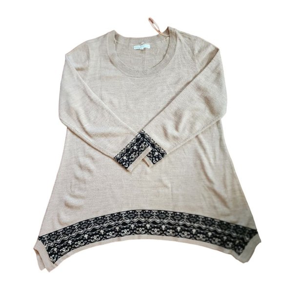 Cleo Petites Sweater Women's Size XL Top Tunic Long Sleeve  Round Neck Warmer - Picture 2 of 16